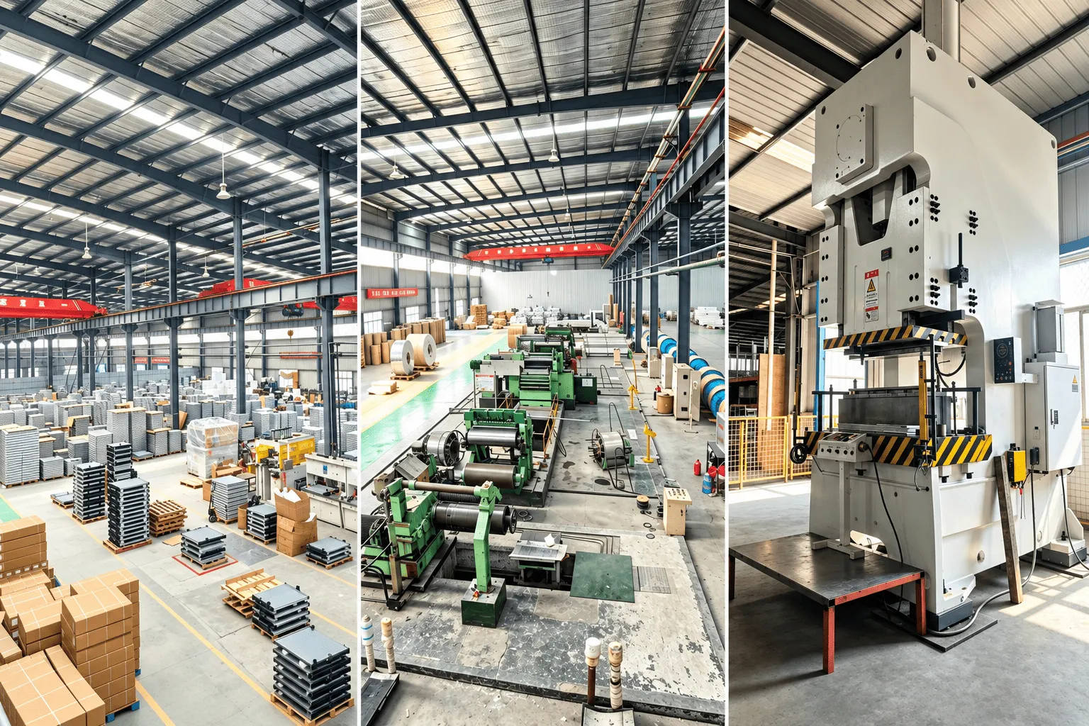 DEYU radiator manufacturing floor