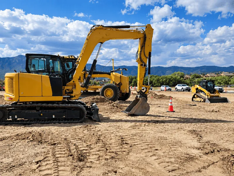 Construction machinery excavator